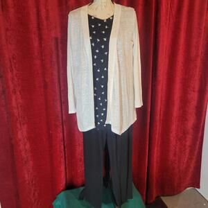 BUNDLE SALE!  3 J. JILL ITEMS INCLUDED! Cardigan, Top, & Pants Sz S